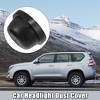 Unique Bargains Car Rubber Housing Seal Caps Headlight Dust Cover 2Pcs - 2 of 4