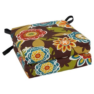 Blazing Needles, 16-inch Outdoor Cushion - 1 of 3