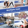 Infans 10' x 4' x 2" 4-Panel Folding Exercise Mat w/Carrying Handles for Gym Yoga Navy - 4 of 4