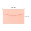 Unique Bargains Birthdays Weddings Colorful Invitations Envelopes Blank Flat Cards - 2 of 4