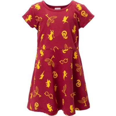knee length dresses for ladies Girl's Mini Boden Harry Potter Enchanted Hogwarts Tulle Dress, Size 4-5Y main image 0