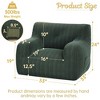 NicBex Bean Bag Chairs for Adult Teens Kids,Bean Bag Sofa with Tufted Soft Stuffed Filling and Side Pockets for Living Room,Bedroom - 3 of 4