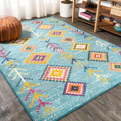 JONATHAN Y Love Geometric Area Rug