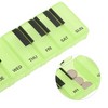 Unique Bargains 7 Grid Piano Keys Pill Case 1 Pc - 3 of 4