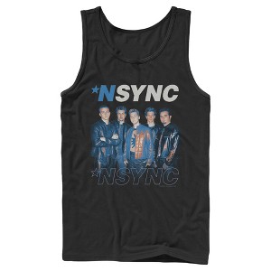Men's NSYNC Band Pose Tank Top - 1 of 4