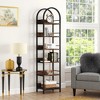 UbMelt Narrow Book Shelf Modern 6-Tier Open Storage Shelves Bookcase for Living Room,Bedroom,Office - 2 of 4