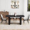 5-Piece Dining Set with MDF Table and 4 Chairs with PU Cushions - 2 of 4