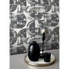 Brewster Peel and Stick 1pc Wallpaper Elias Black - 3 of 4