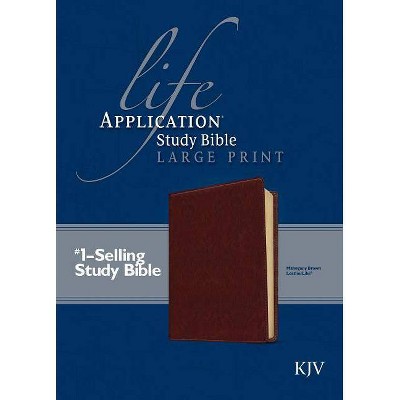 Life Application Study Bible-KJV - Large Print (Leather Bound)