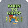 Women's - Garfield - Born To Grow Graphic Racerback Tank - 2 of 4