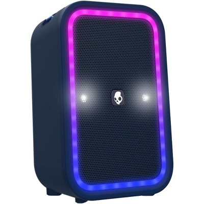 Skullcandy Stomp Bluetooth Speaker – IPX7 Waterproof Wireless Portable Speaker, with LED Lightshow & Strobe Modes, 12 Hour Battery, Multi-Link