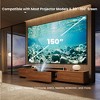 POVISON 102.36''Modern Electric TV Stand with Ultra-short Throw Projector Cabinet, Premium Wooden Material - 3 of 4