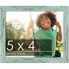 PosterPalooza | Photo Size Shabby Chic Green Picture Frame - UV Acrylic, Foam Board Backing, Hanging Hardware - 2 of 4