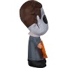 Gemmy Airblown Inflatable Stylized Michael Myers Universal, 3.5 ft Tall, Multicolored - 3 of 4