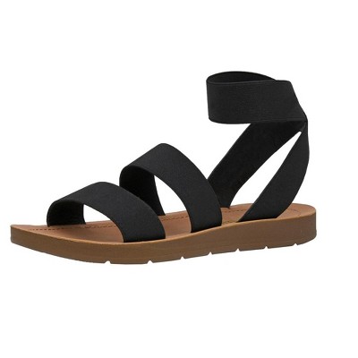 CUSHIONAIRE Women's Indego Stretch Sandal
