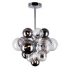 CWI Lighting Pallocino 8 Light Chandelier With Chrome Finish - 2 of 4