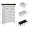 Farmhouse 7-Drawer Dresser with Jewelry Storage, 50" Tall Large Wood Chest of Drawers for Bedroom, Living Room, or Hallway - 2 of 4
