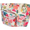 Women Tote Bag with Muti-Pockets,Tote bag For 15.6 inch-16 inch Laptop(Flower) - 4 of 4