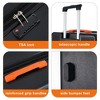 Hardshell Luggage Expandable Spinner ABS Suitcase With TSA Lock Lightweight Case For Outdoor Travel Camping Women Men 15.75 x 9.45 x 25.20in - 4 of 4
