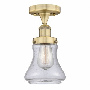 Bellmont - 1 Light Semi-Flush Mount In Industrial Style-8.25 Inches Tall and 6.5 Inches Wide - 1 of 1