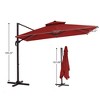 Hyleory 132'' Square Cantilever Umbrella - 4 of 4