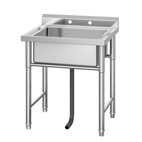 Stainless Steel Sink, Commercial Kitchen Prep & Utility Sink Free ...