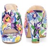 Perphy Women's Platform Floral Chunky Heel Slides Sandals - 2 of 4