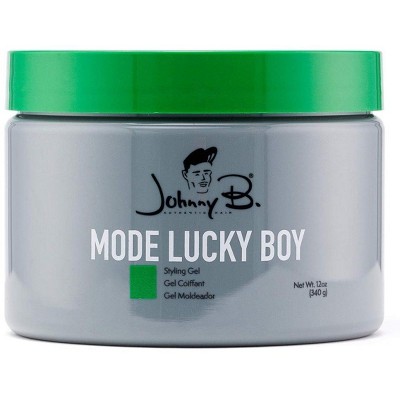 JOHNNY B. MODE LUCKY BOY Styling Gel (12 oz) Illuminating Green Hair Gel