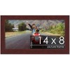 PosterPalooza | Photo Size Classic Modern Brown Frame - UV Acrylic, Foam Board Backing, Hanging Hardware - 3 of 4