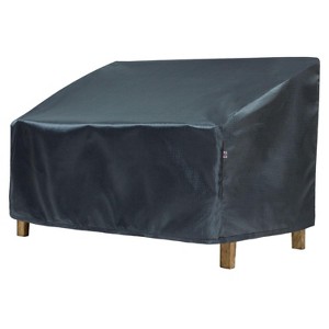 Summerset Shield Loveseat Glider Chair Cover Ultimate Protection for Your Outdoor Furniture Mercury - 1 of 4