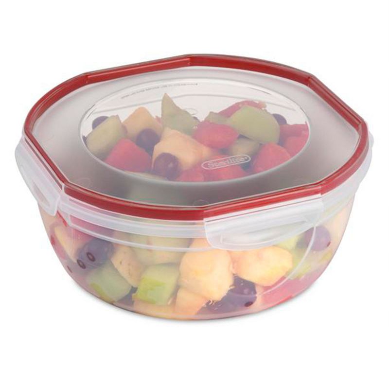 Sterilite Ultra Seal 4.7 Qt Plastic Food Storage Bowl Container w/ Lid, 4 of 7