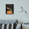 Stupell Industries Reasons To Be Thankful Pumpkin Fall Autumn Seasonal Design Black Framed Giclee Art - 2 of 4