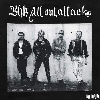 Blitz - All Out Attack - White/black (vinyl 7 inch single)