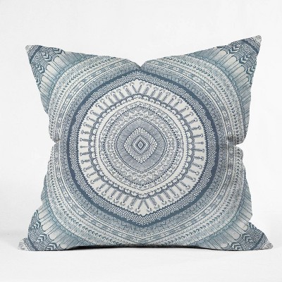 RosebudStudio Tranquil Tuesday Throw Pillow Blue - Deny Designs