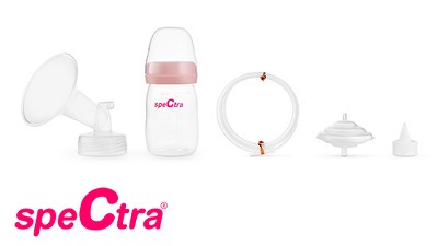 Spectra Baby USA - Authentic Premium Accessory Kit - (Medium / 24mm) -  (INCLUDES 1 of each accessory) Replacement Parts for 9 Plus, S2, S1, M1  Breast Pumps, BPA/DEHP Free