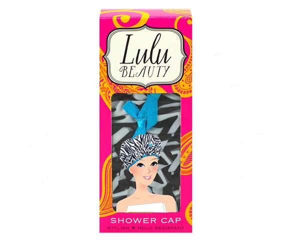 Lulu Beauty Sassy Stripes Shower Cap