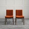 Christopher Knight Home Judy Modern Solid Wood Upholstered 20" W Dining Chair (Set of 2) - 2 of 4