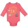 Harry Potter Baby Girls 3 Pack Bodysuits Newborn to Infant - 2 of 4