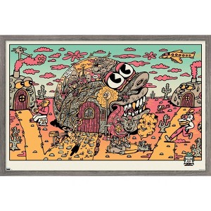 Trends International Killer Acid - Way Out West Framed Wall Poster Prints - 1 of 4