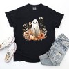 Simply Sage Market Women's Ghost Watercolor Short Sleeve Garment Dyed Tee - 3 of 4
