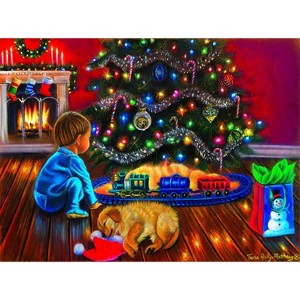 Sunsout Under the Tree 1000 pc  Christmas Jigsaw Puzzle 35897 - 1 of 4