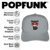 Batman Catwoman Cute Chibi Character Foam Trucker Cap Grey - 2 of 4