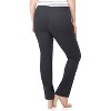 Rekucci Curvy Woman  Straight Leg Pull-On Pants with Tummy Control - 3 of 4