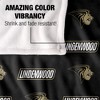 Lindenwood University Logo Pattern Silky Touch Blanket White 50x60 - 4 of 4