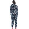 Just Love Womens One Piece Winter Holiday Adult Bodysuit Faux Shearling Lined Hoody Xmas Pajamas - 3 of 4