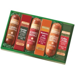 The Swiss Colony Sausage & Cheese Bars, Gift of 6 - 1 of 3
