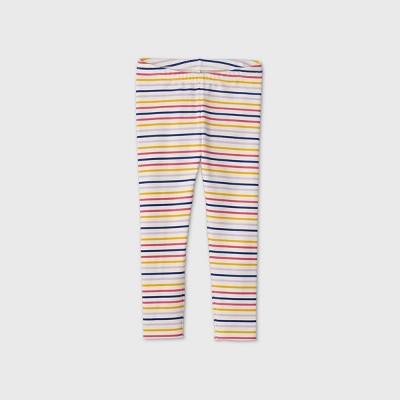 girls striped leggings