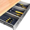 Seville Classics UltraHD Lighted Workcenter w/ Wood Top and Pegboard - 3 of 4