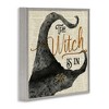 Stupell Industries Vintage Witch Hat Phrase, 24'' x 24'' - 3 of 4