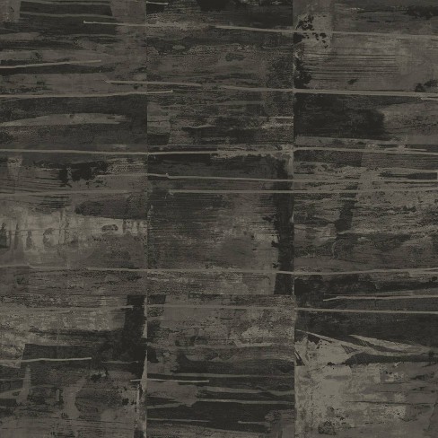 Roommates Congo Peel And Stick Wallpaper Black: Removable Vinyl, Self ...